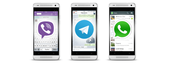 telegram vs viber vs whatsapp